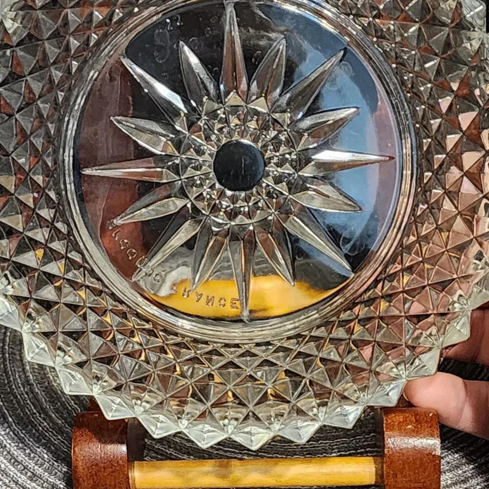 7.75 inch Crystal Bowl - Arcoroc France